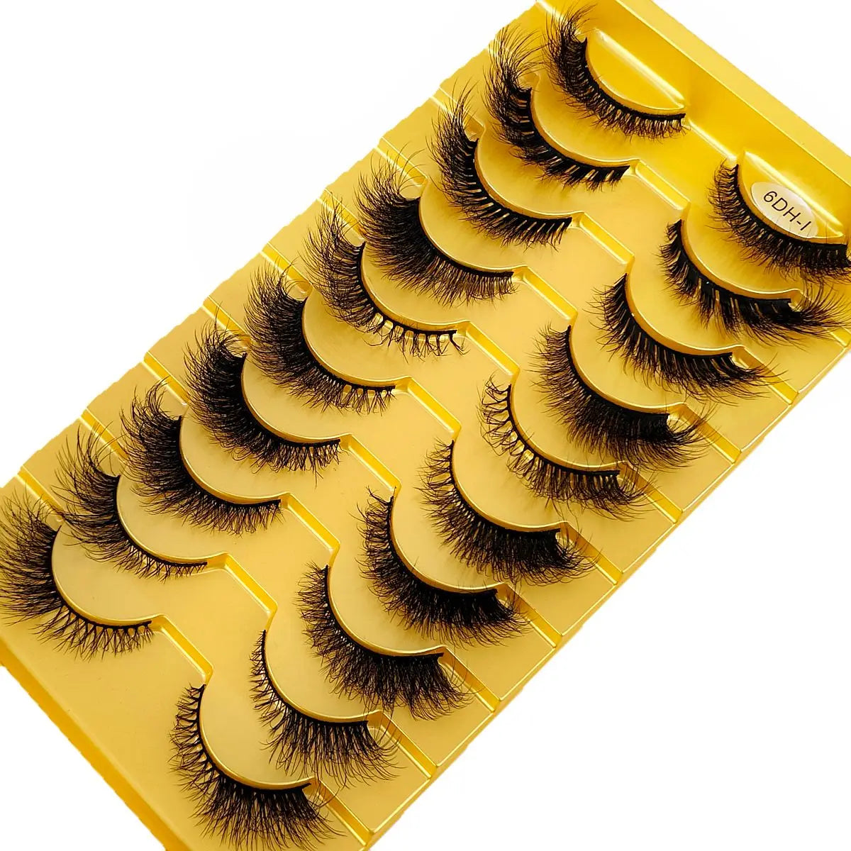 Cat Eyes 10 Pairs Wispy Eyelashes