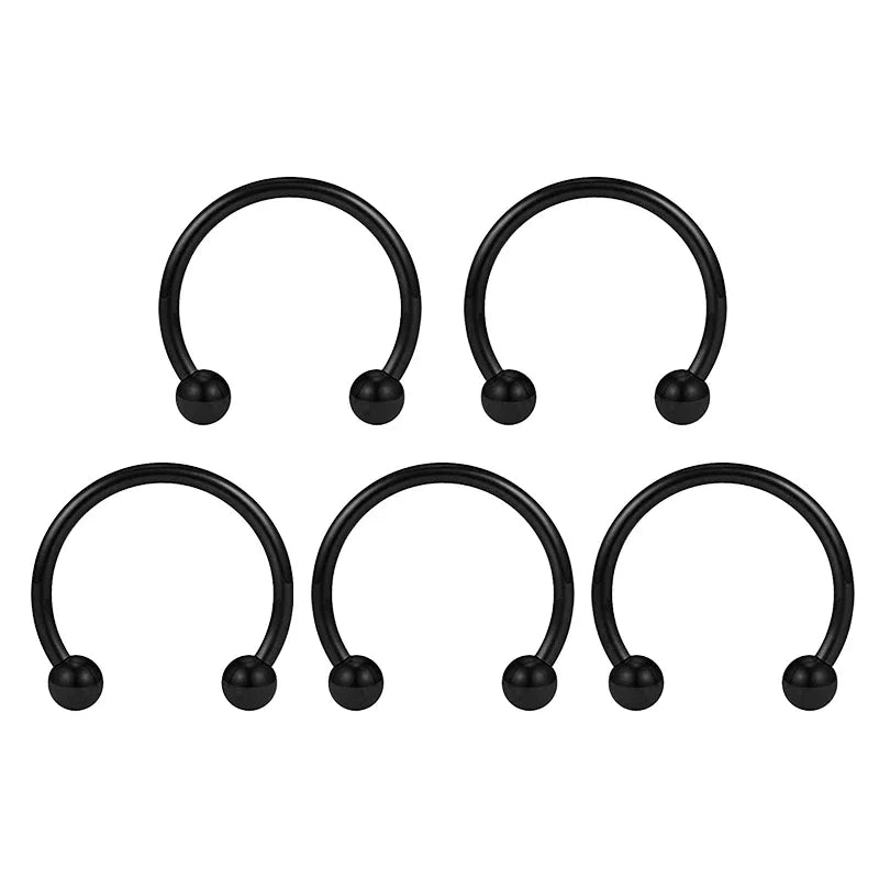 Sahara 36 PC Horseshoe Septum Piercing