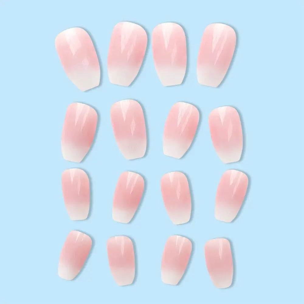 24pcs Gradient Fake Nails