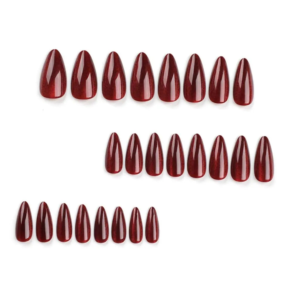 24pcs Long Arrow Fake Nails