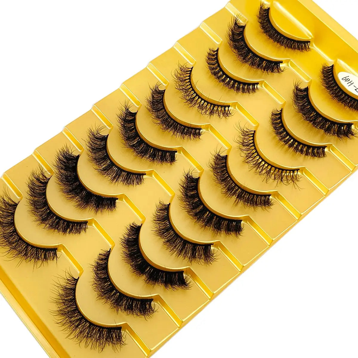 Cat Eyes 10 Pairs Wispy Eyelashes