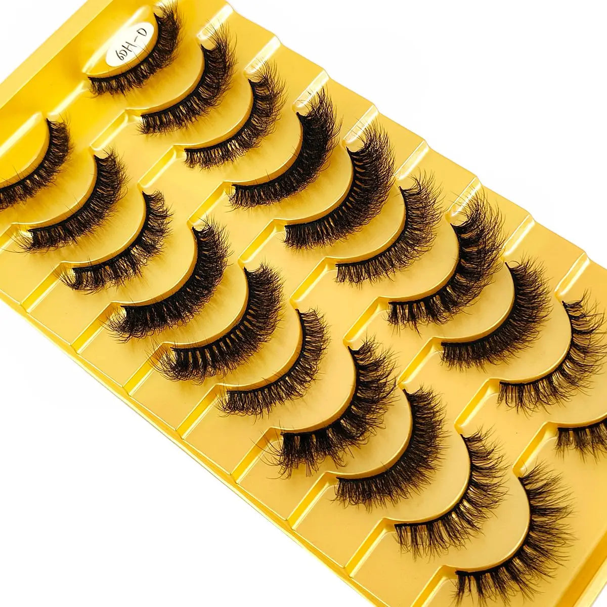 Cat Eyes 10 Pairs Wispy Eyelashes