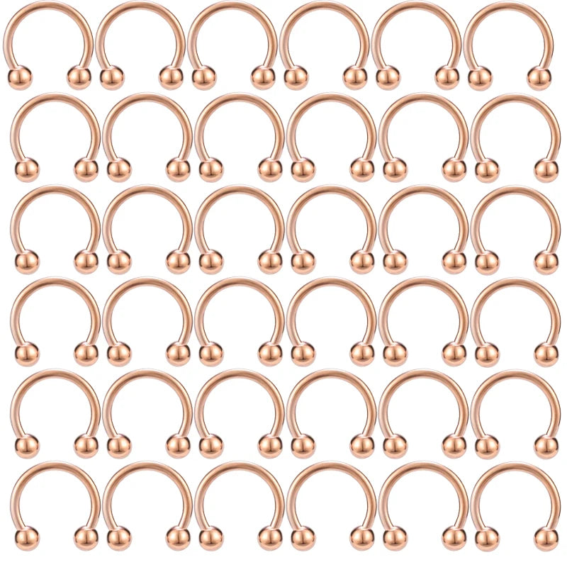 Sahara 36 PC Horseshoe Septum Piercing