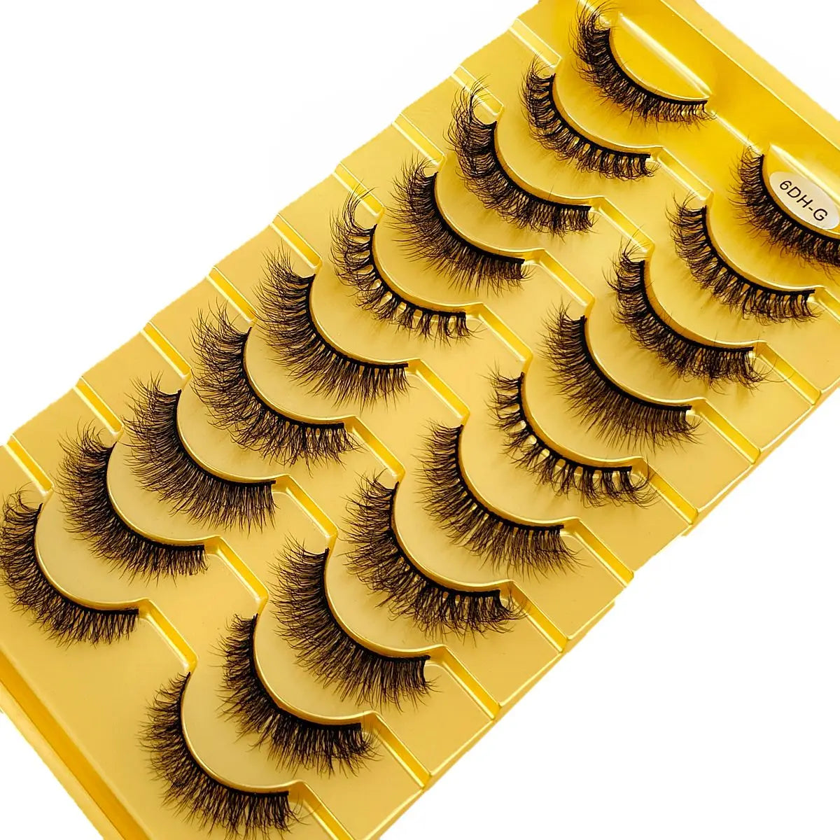 Cat Eyes 10 Pairs Wispy Eyelashes