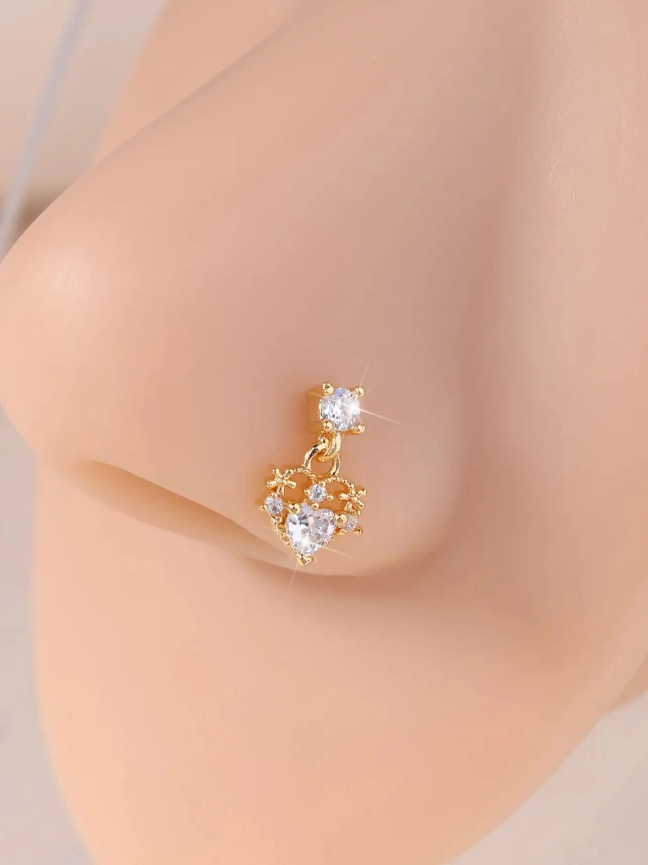 Dangle Nose Studs