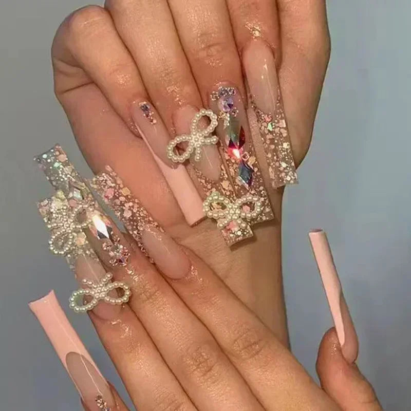 24Pcs Love Pattern Nails