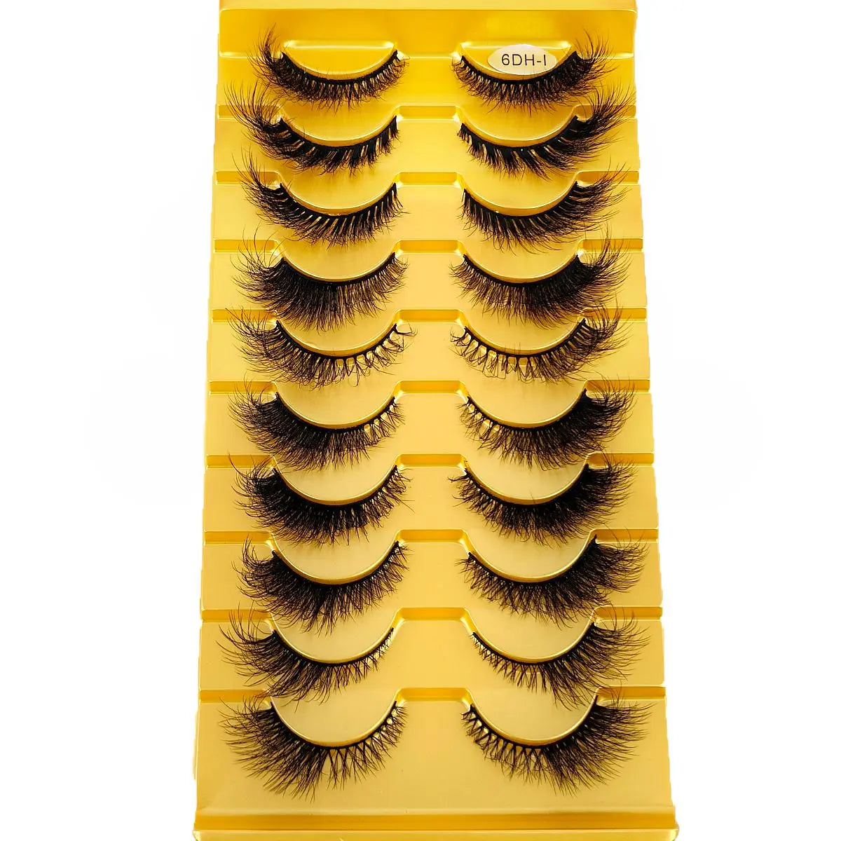 Cat Eyes 10 Pairs Wispy Eyelashes