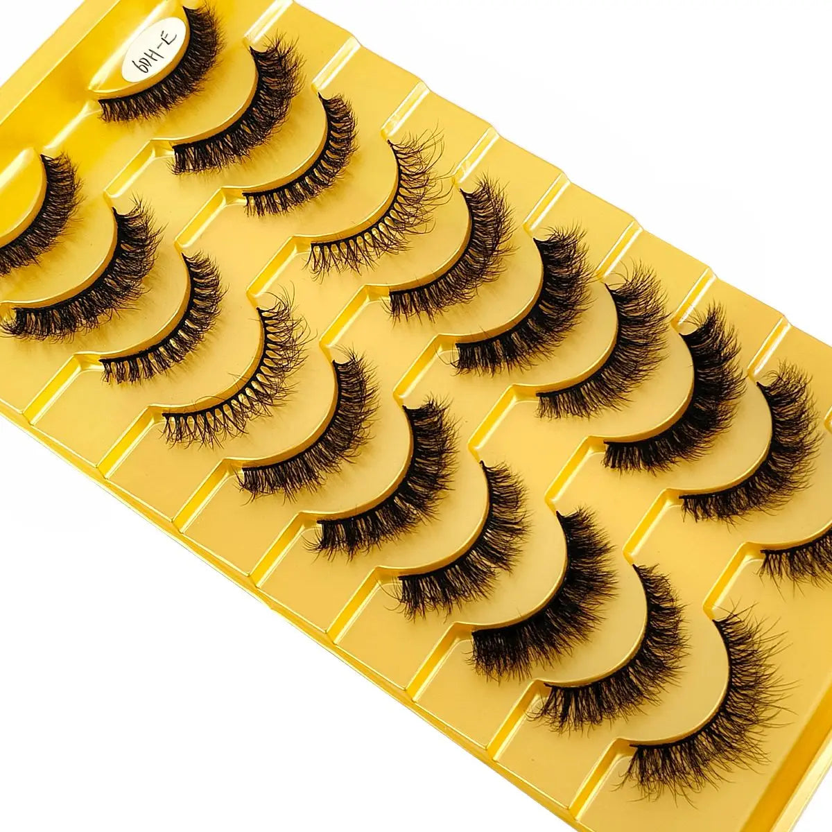 Cat Eyes 10 Pairs Wispy Eyelashes