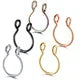 LARA 5pcs Stainless Steel Magnet Nose Ring