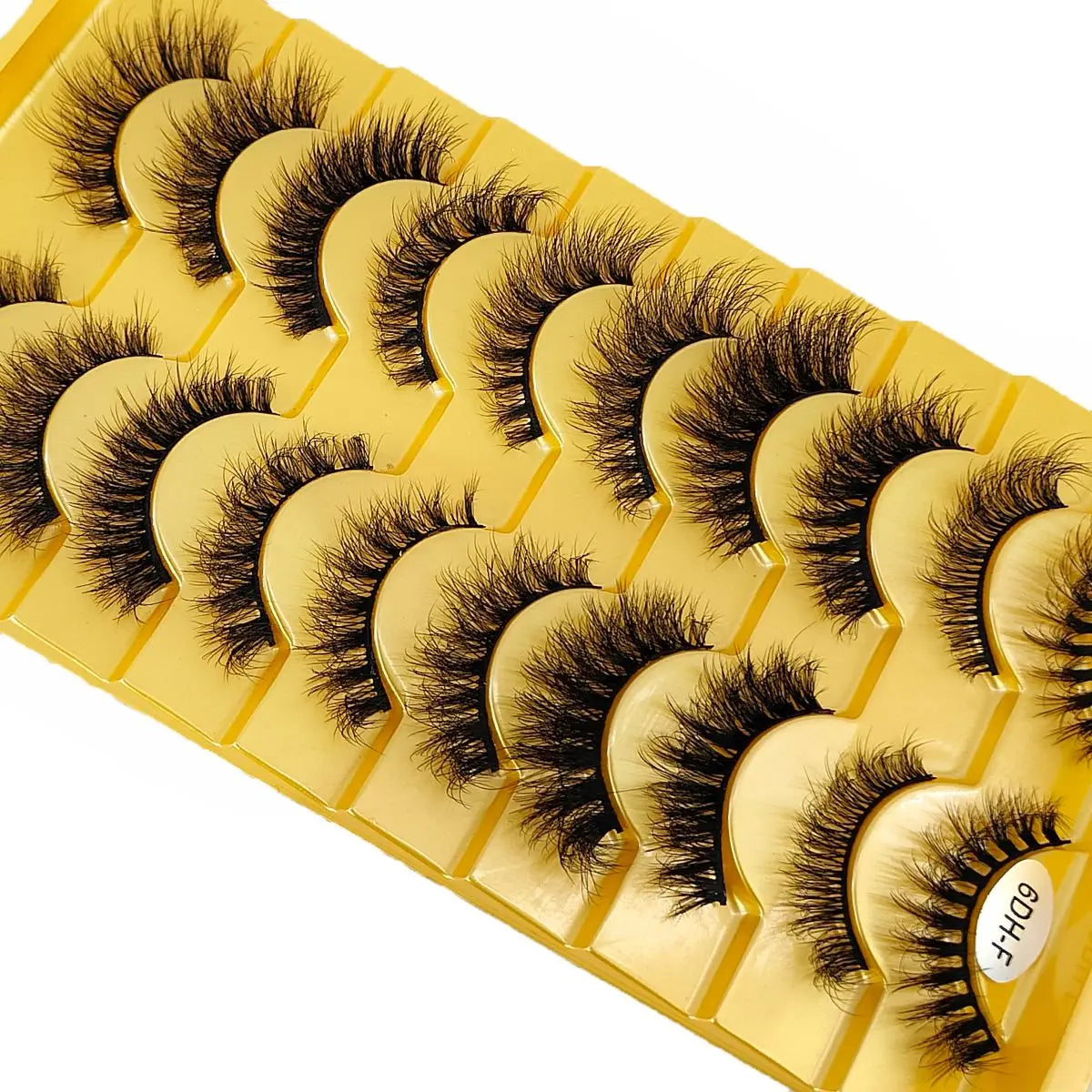 Cat Eyes 10 Pairs Wispy Eyelashes