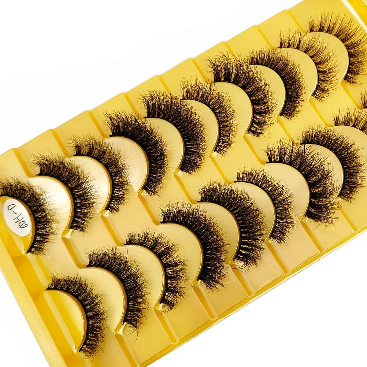 Cat Eyes 10 Pairs Wispy Eyelashes