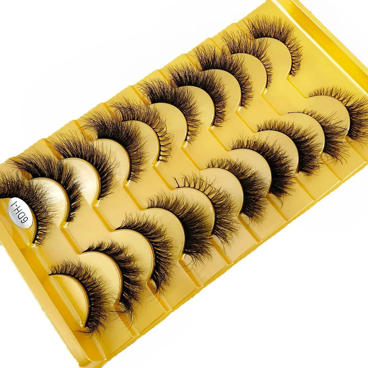 Cat Eyes 10 Pairs Wispy Eyelashes