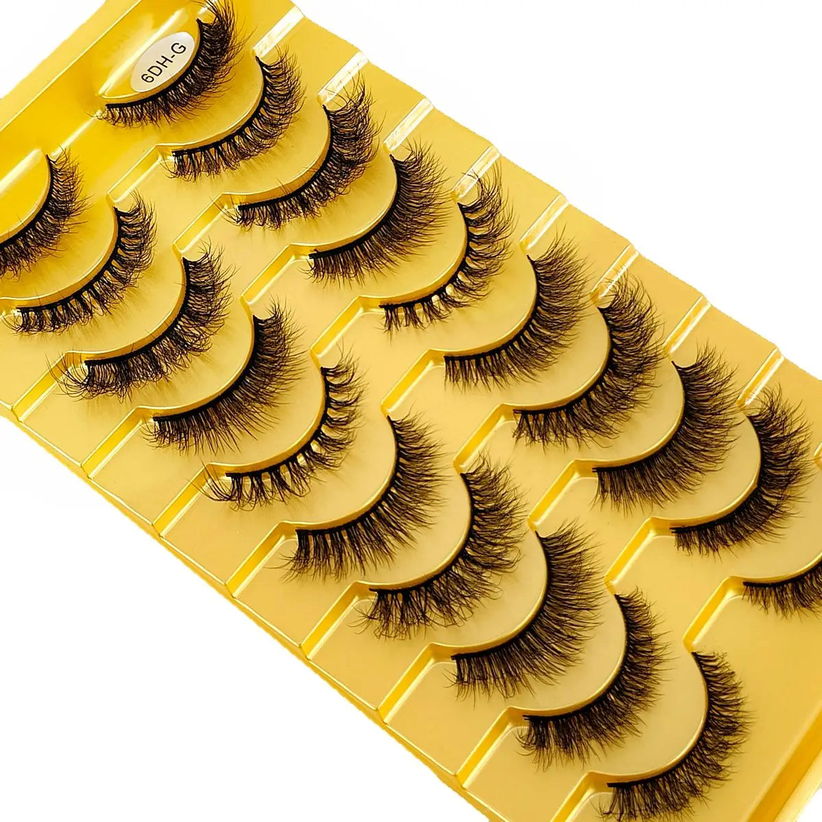 Cat Eyes 10 Pairs Wispy Eyelashes