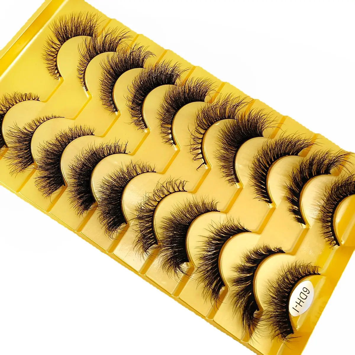 Cat Eyes 10 Pairs Wispy Eyelashes