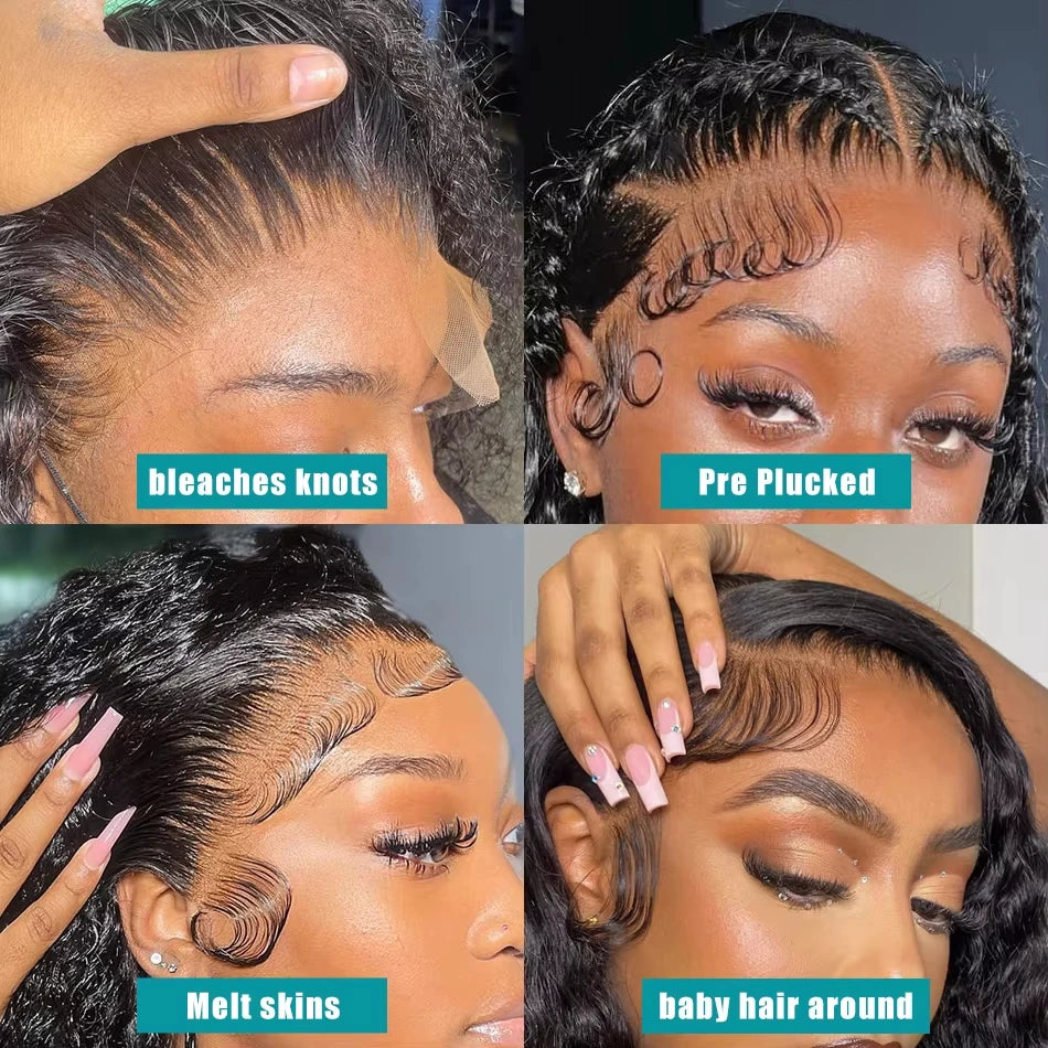 Deep Wave Lace Frontal Wigs