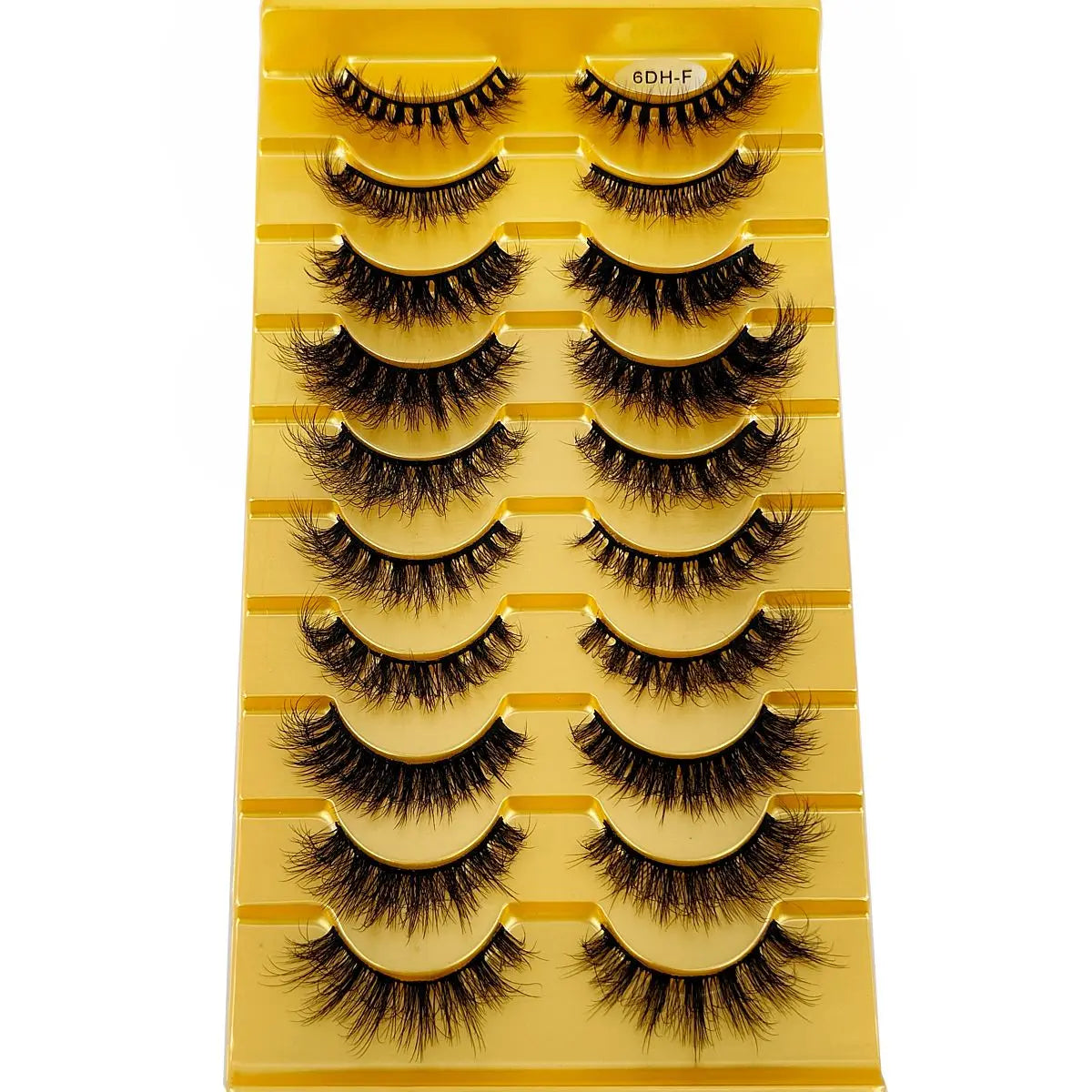 Cat Eyes 10 Pairs Wispy Eyelashes