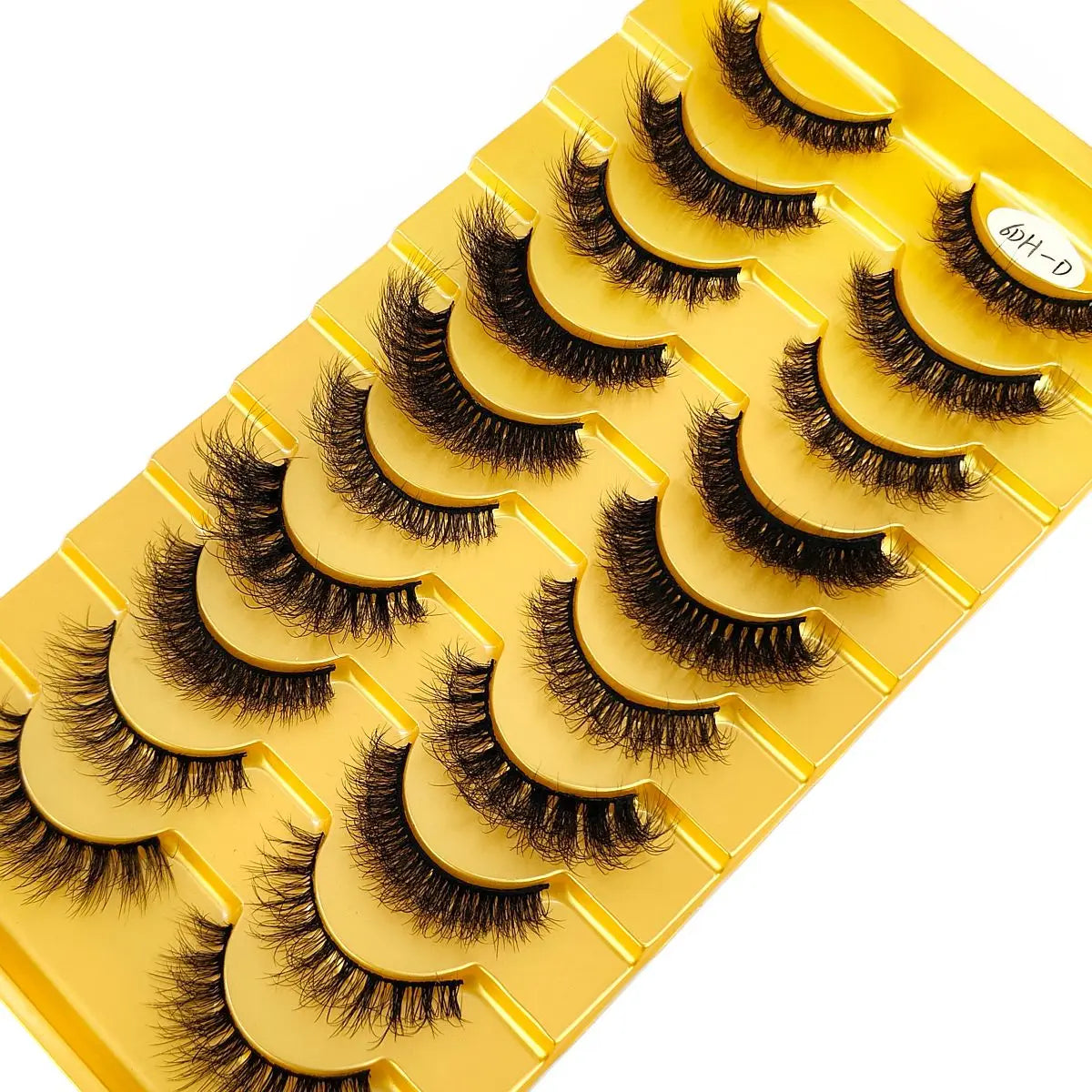 Cat Eyes 10 Pairs Wispy Eyelashes