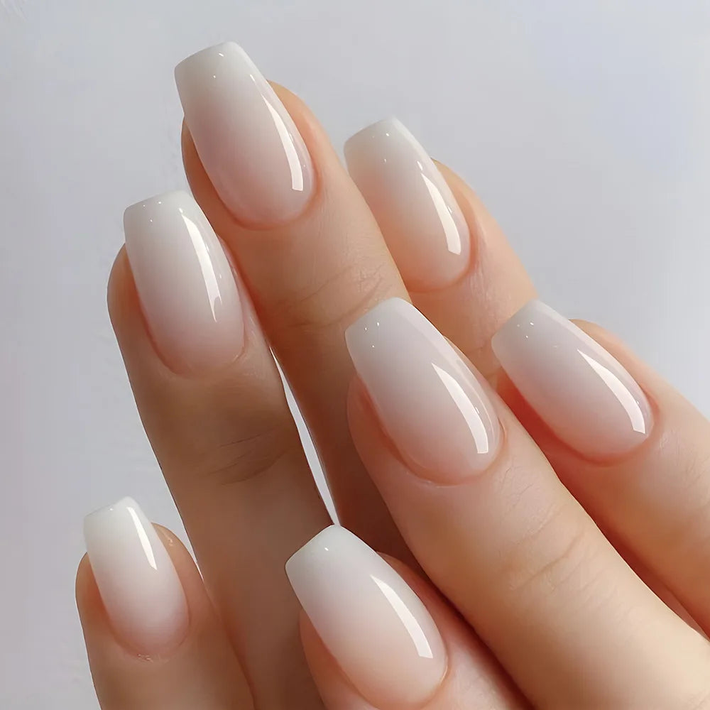 24pcs Gradient Fake Nails