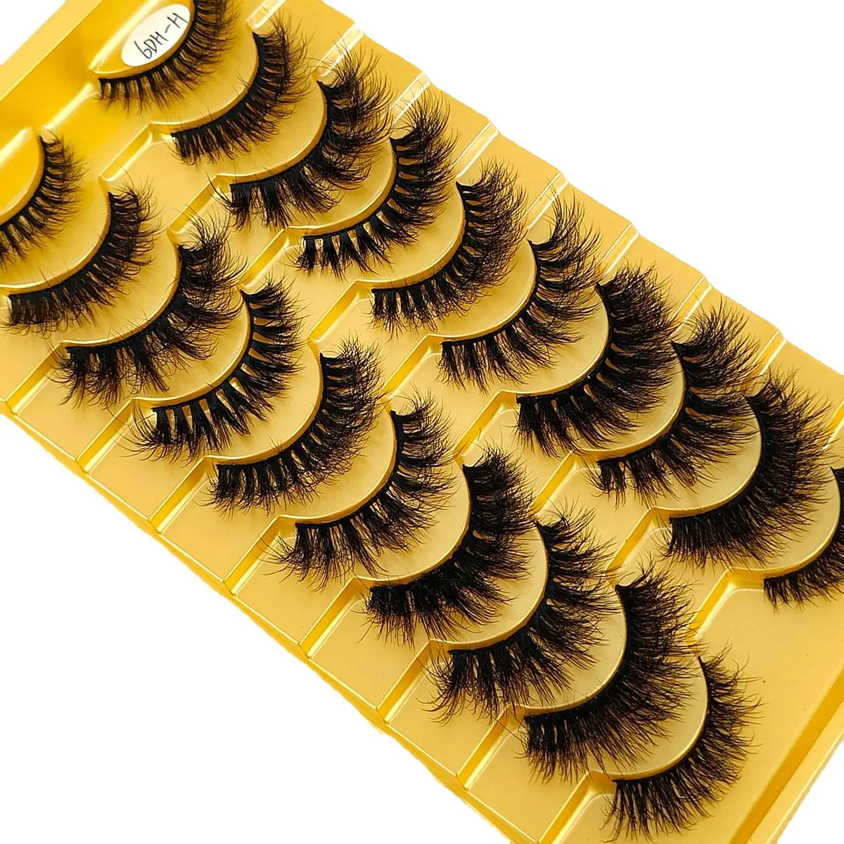 Cat Eyes 10 Pairs Wispy Eyelashes