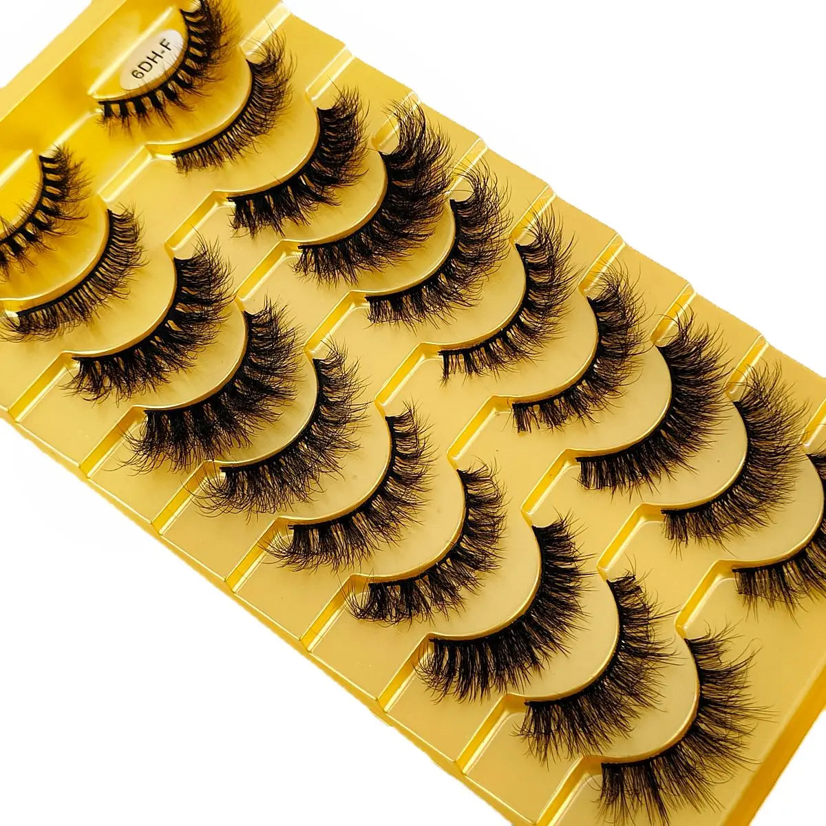 Cat Eyes 10 Pairs Wispy Eyelashes