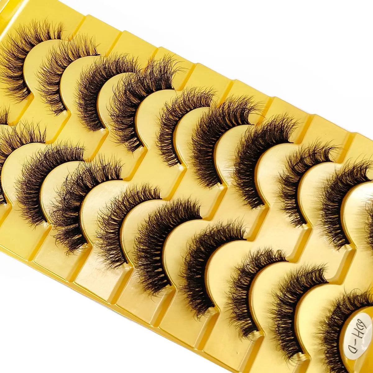 Cat Eyes 10 Pairs Wispy Eyelashes