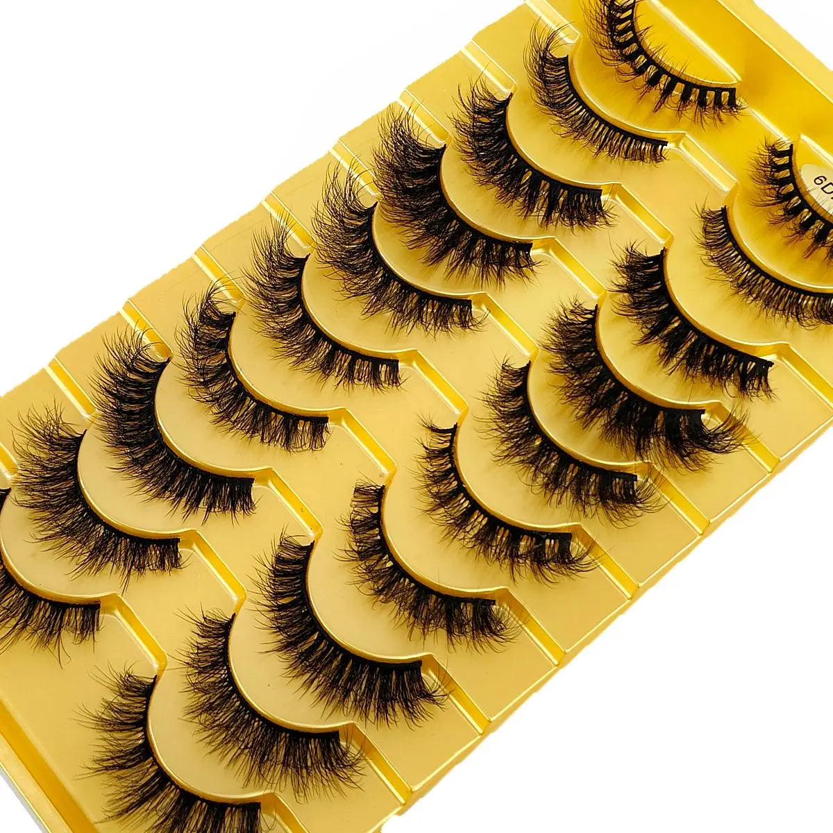 Cat Eyes 10 Pairs Wispy Eyelashes