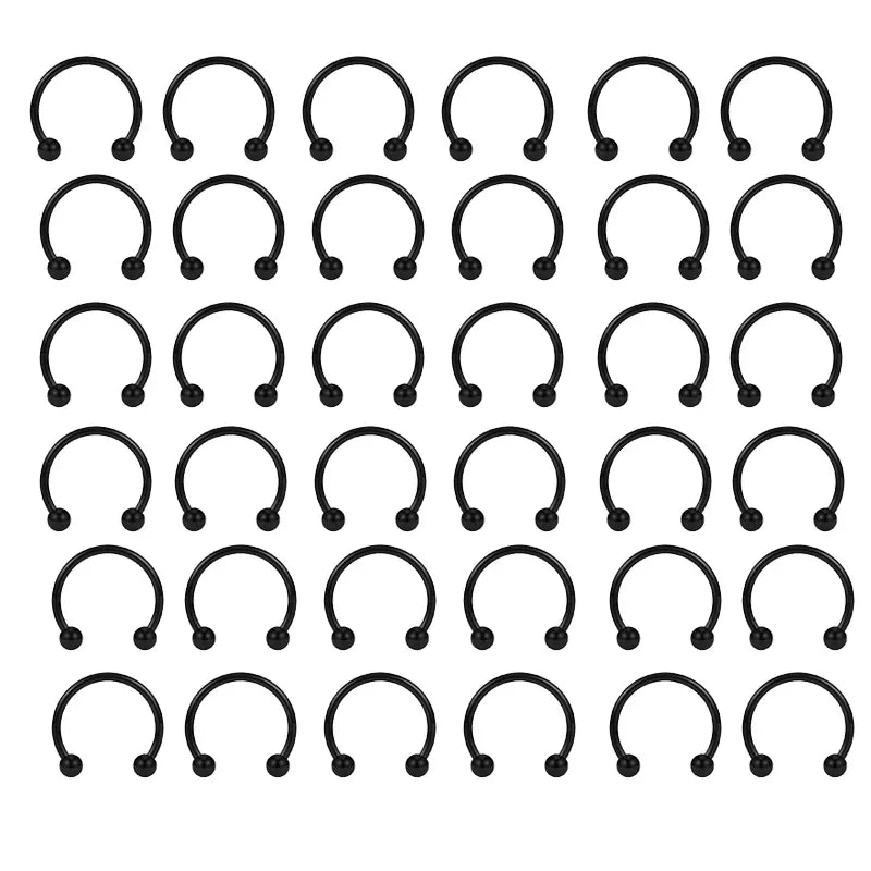 Sahara 36 PC Horseshoe Septum Piercing