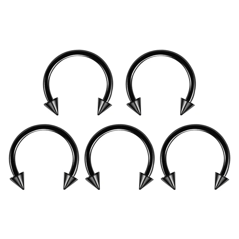 Sahara 36 PC Horseshoe Septum Piercing