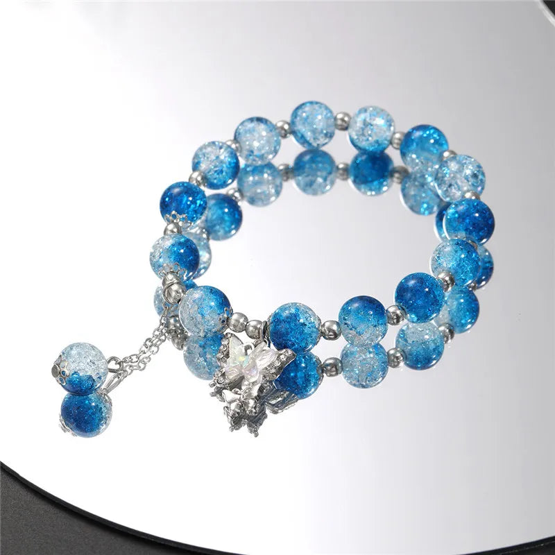 Crystal Beaded Bracelet