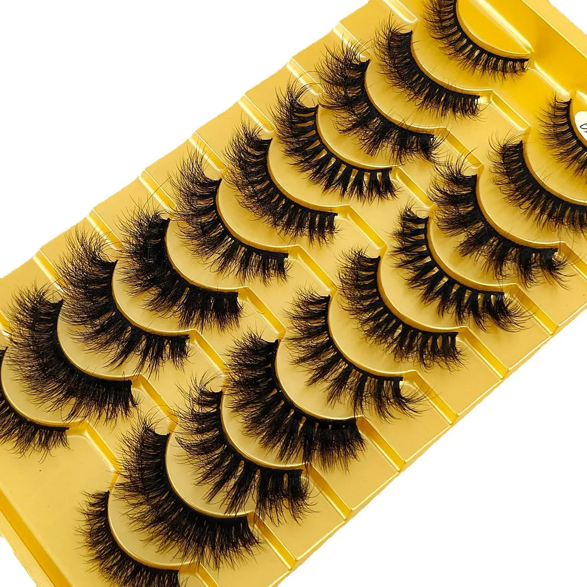 Cat Eyes 10 Pairs Wispy Eyelashes