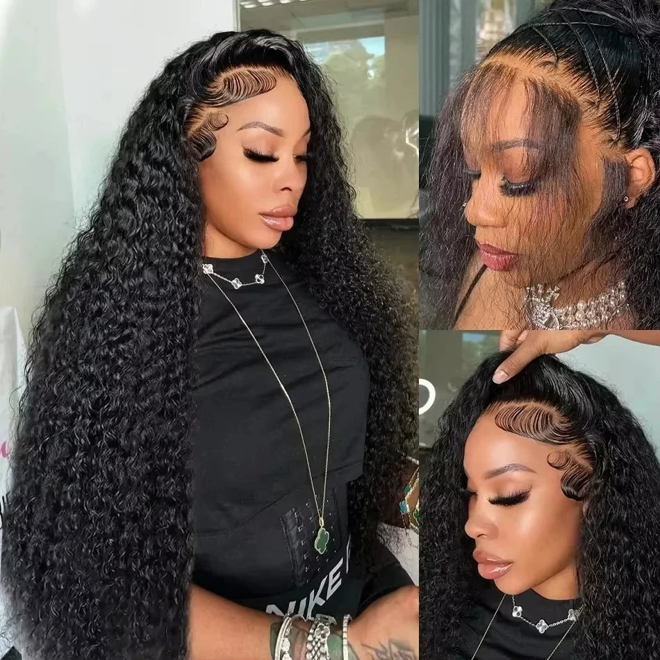 Deep Wave Lace Frontal Wigs