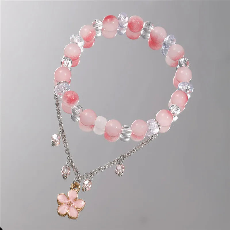 Crystal Beaded Bracelet